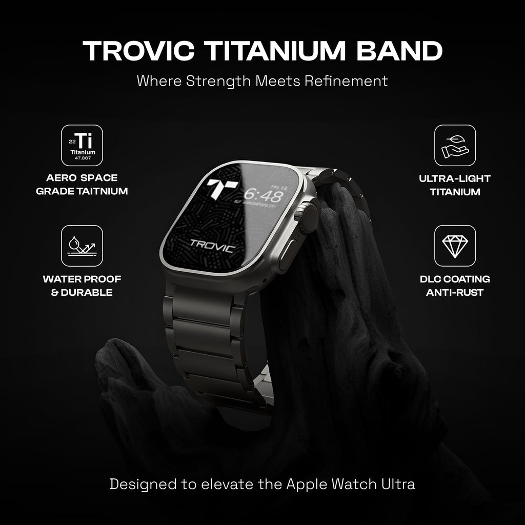 Titanium Apple Watch Band