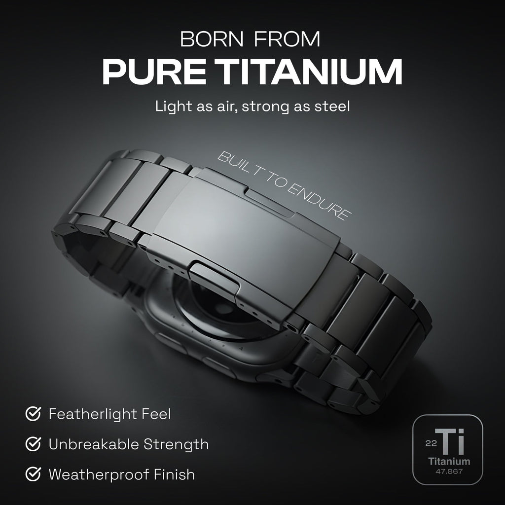 Titanium Apple Watch Band