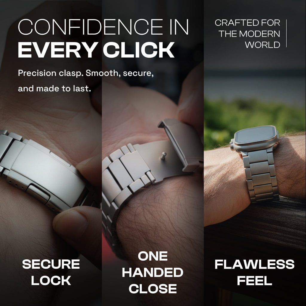 Titanium Apple Watch Band