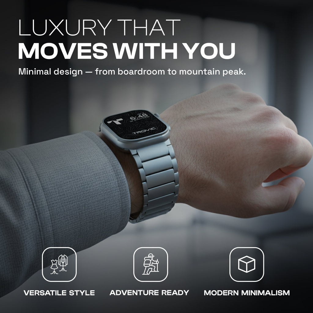 Titanium Apple Watch Band